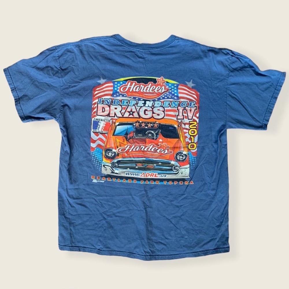 Vintage Hardee’s Drag Racing tshirt